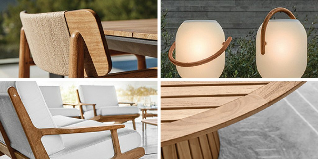 theshowroomfr's tweet photo. Teaks, crafts &amp; innovation. Gloster Furniture is coming to #TheShowroom this summer. #DiscerningDesign #LuxuryHomeShopping https://t.co/FCVGhrxoPT