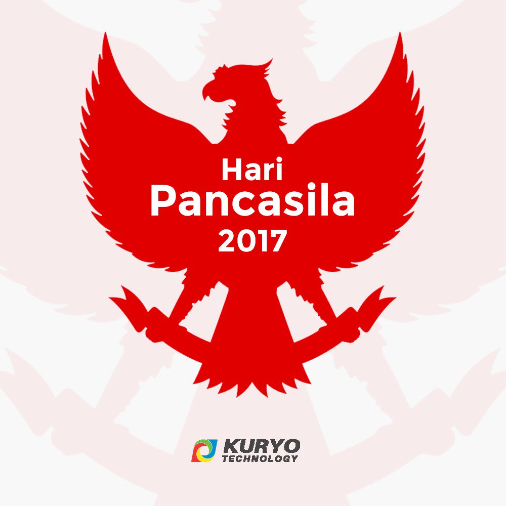 Kuryotech's tweet photo. Celebrating the Pancasila Day... Kami warga negara Indonesia menjunjung tinggi nilai - nilai Pancasila. https://t.co/vguhEWImcN