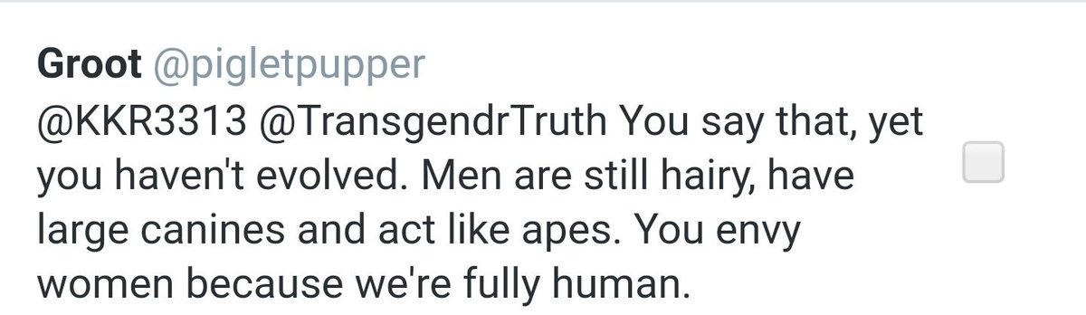 Ceeckoful's tweet photo. Dont ever let terfs claim they dont hate us and men, also the delusions are beyond human reasoning. @shoe0nhead @TherynMeyer @Oneiorosgrip https://t.co/1iK0g0TFRP