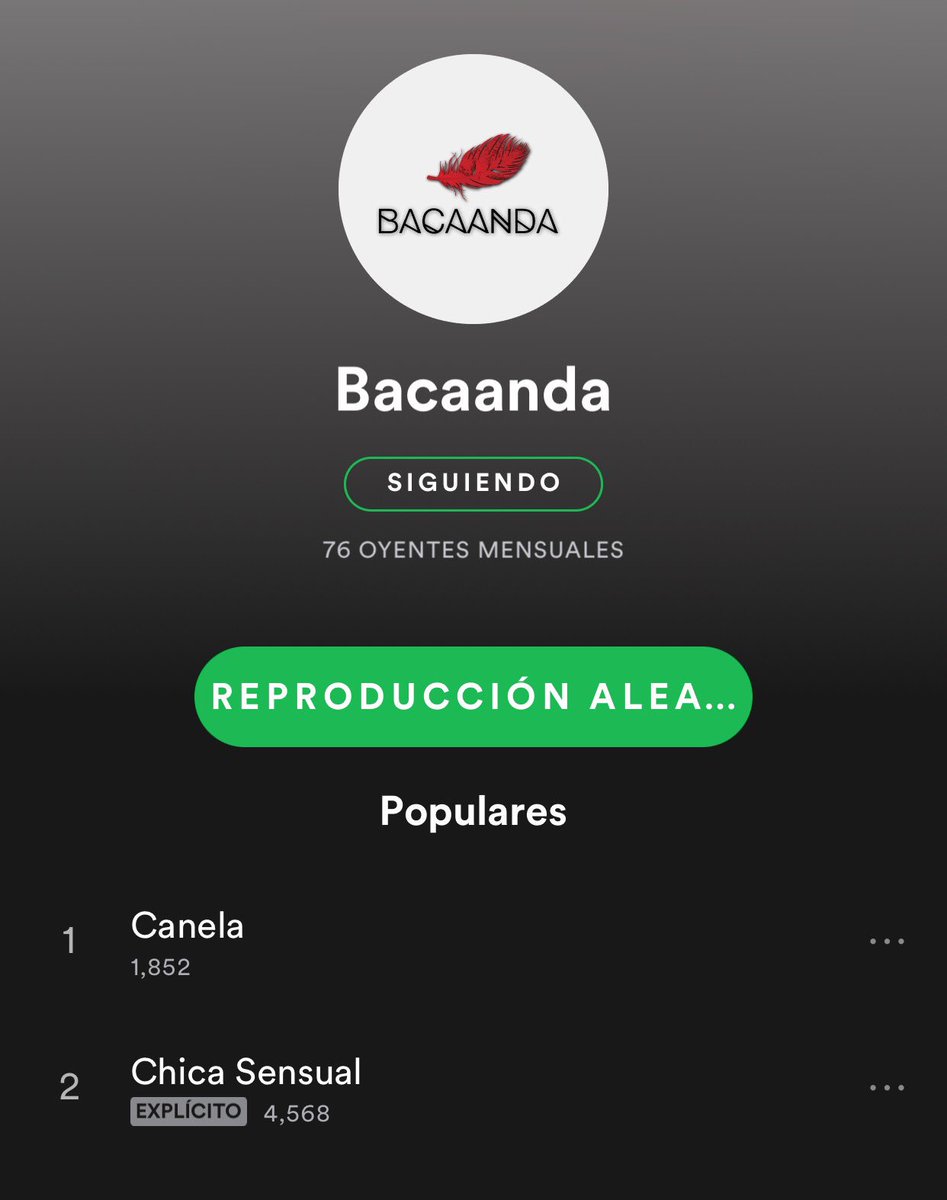 BacaandaOficial's tweet photo. Escúchanos a través de #spotify
#nowplaying #bacaanda #music #canela #chicasensual #follow #musica #spotifypremium #top https://t.co/bWVrhyEV0b