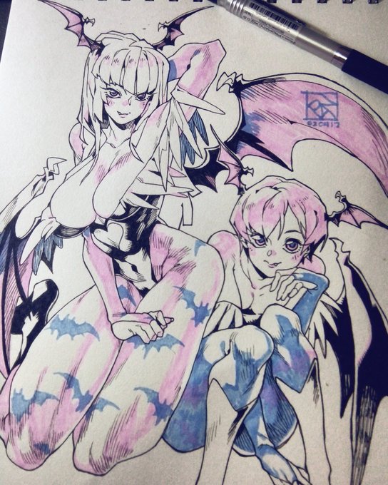 @LeapedWizard766 I've already drawn Morrigan ! Twice actually 😁😁 