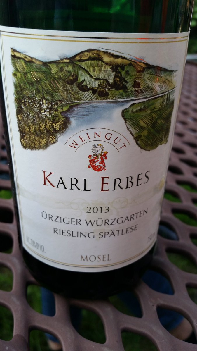 This stuff is so good, Kabi, Spaet, Aus available at Busch's. <a href="/Duffs_Wines/">Bill Dufton</a> of you come through A2, stock up. @FWHedonist, seriously, incred.