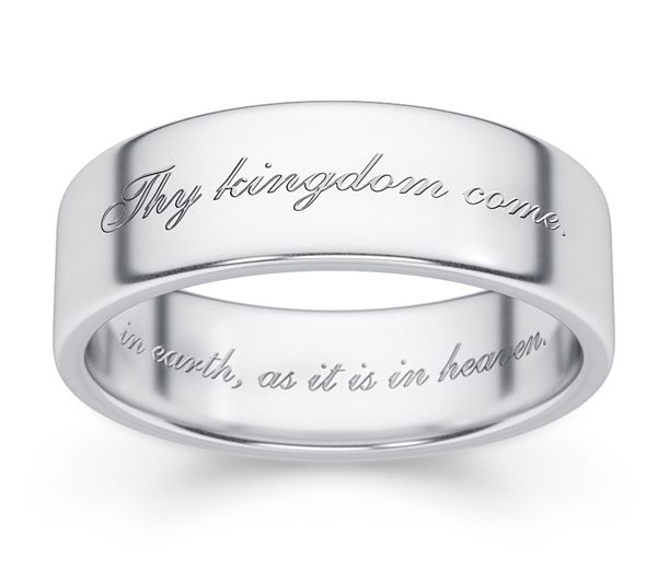 aogjewelry's tweet photo. Sterling #Silver "Thy Kingdom Come" Band #christianjewelry #christianring #christianweddingring #bible #biblering | https://t.co/hwrztrMGLV https://t.co/dHVRG43aEE