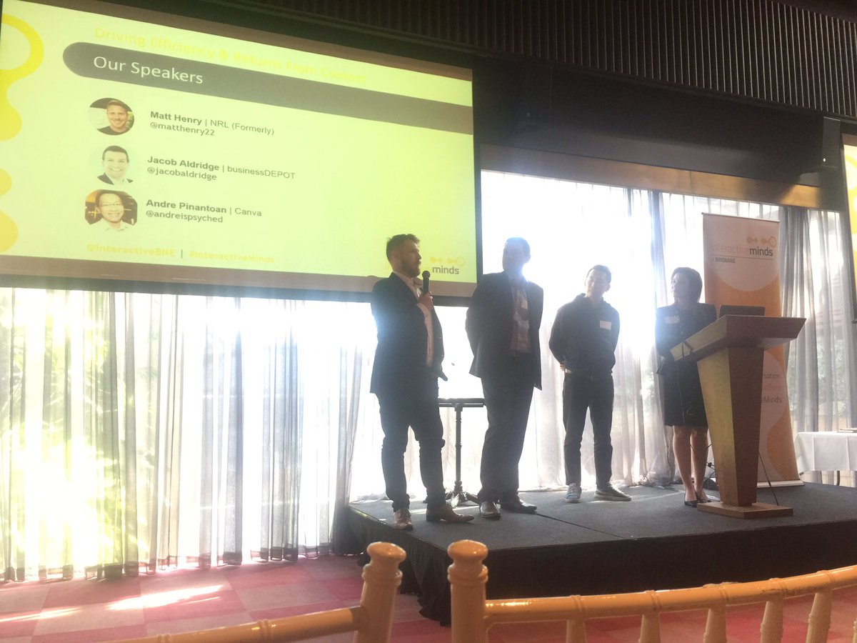 DanielleLQuinn's tweet photo. @InteractiveBne driving efficiency &amp; return from content "engagement is the ROI" #DigitalMarketing #interactivebne #interactiveminds https://t.co/jJkUC9WNo9