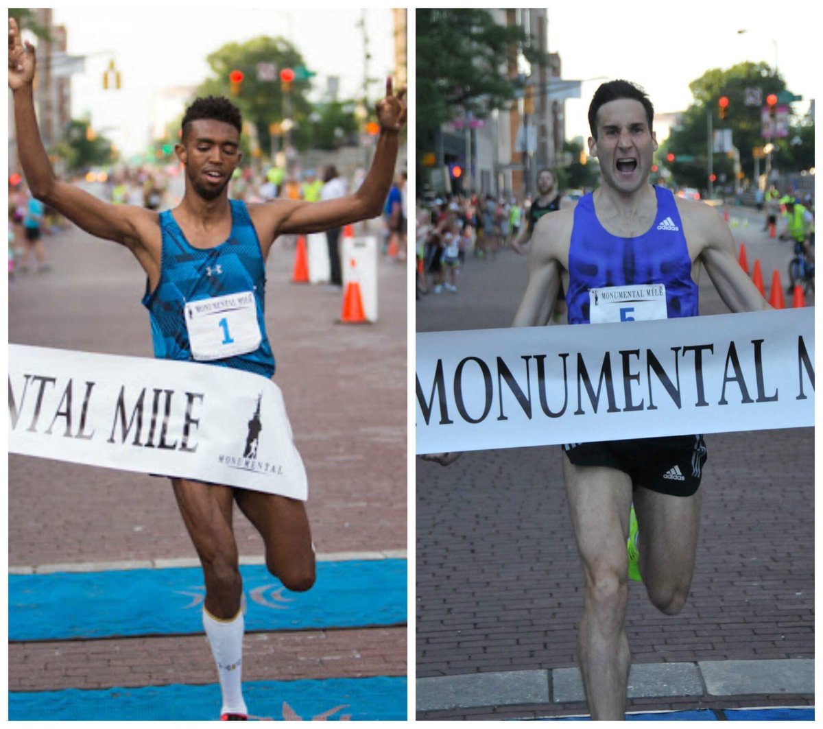 indymonumental's tweet photo. Both previous #MonumentalMile Champs are back in the men's elite wave! @RunFrezzz and @tomanderson90 will face off at 7:45 p.m. https://t.co/wQdzXm2trL