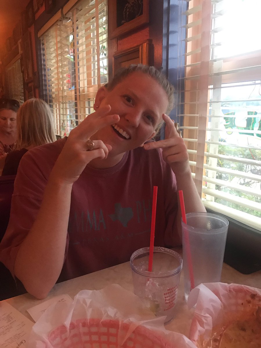 fccamphuffman's tweet photo. our cochair ashley hummel is proud to announce she is engaged to a 55 year old man! congrats ashley! https://t.co/EUI2TJWUG2