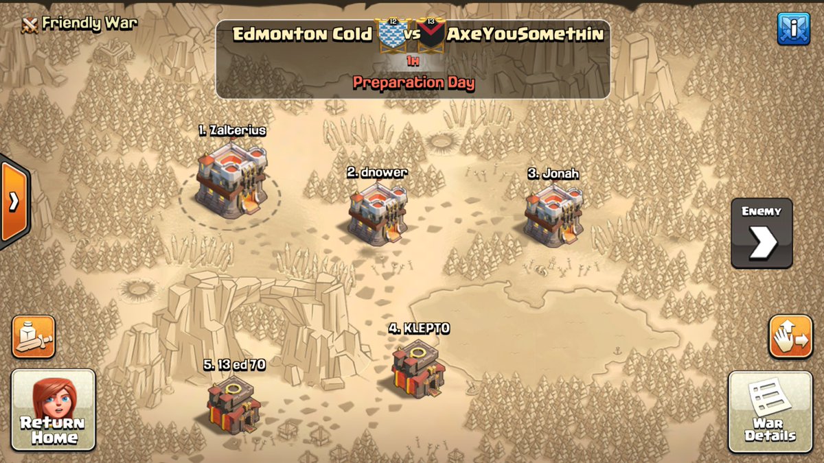 ZalteriusCoC's tweet photo. Down to the final four in @USACup_coc . GL @ayscoc . Let's go @edmonton_cold ❄️🍻❄️🎩😎❄️🍻❄️ https://t.co/dVEN3aooKV