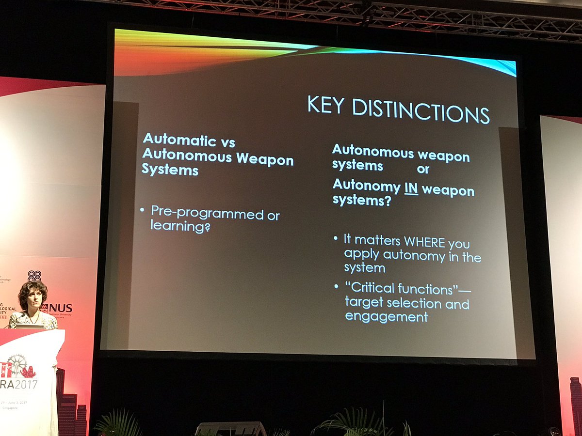 NickBoesl's tweet image. K. Vignard from @UN at #ICRA2017 &apos;we need a much deeper discussion mapping the areas of concern&apos; #roboticgovernance @ieeeras @IEEEorg
