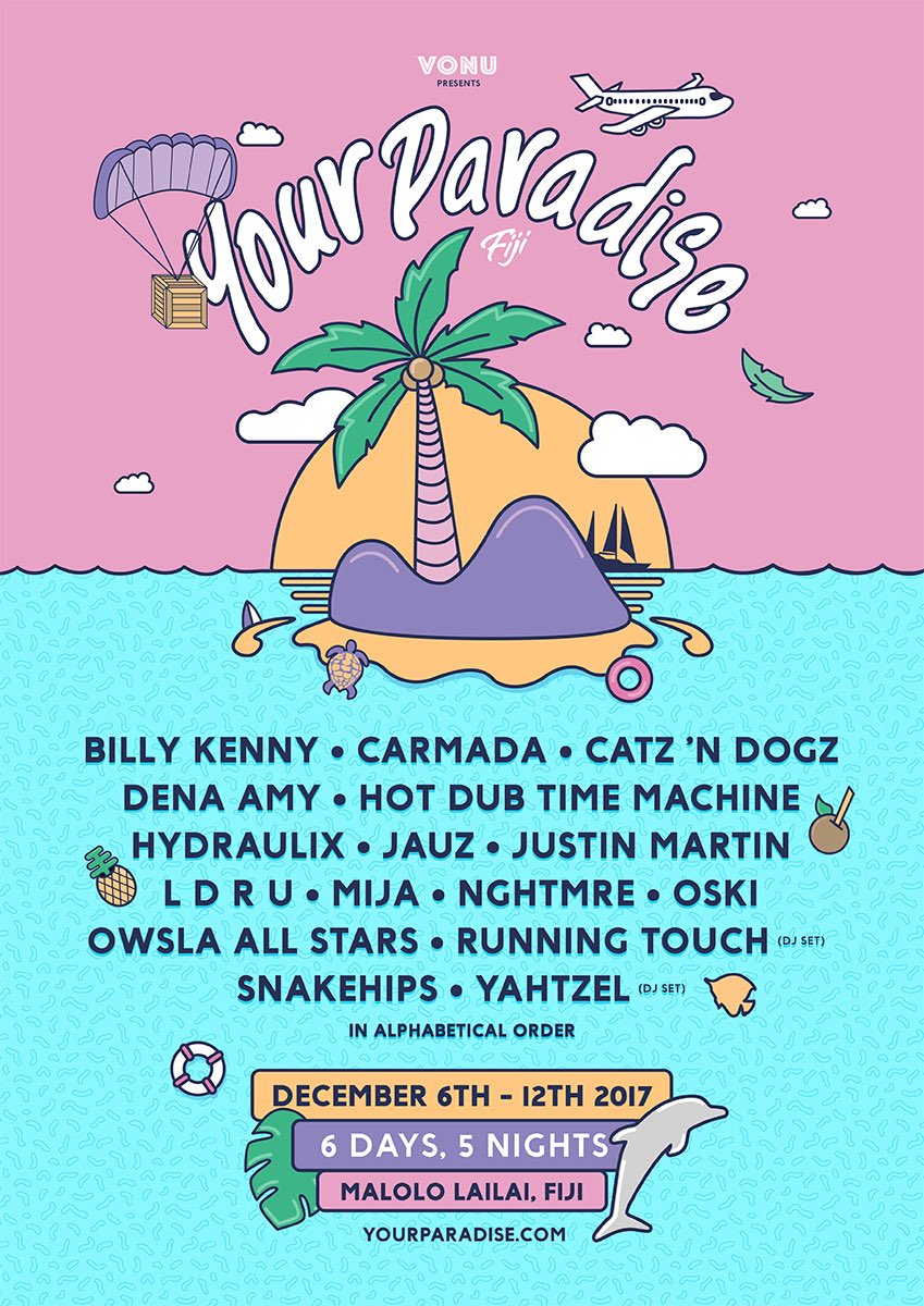 YourParadiseExp's tweet photo. HERE IT IS! 🔥☀️🌴What you've been waiting for ... who are you most excited about??? #YourParadise #Fiji https://t.co/1uJNzcQxqL