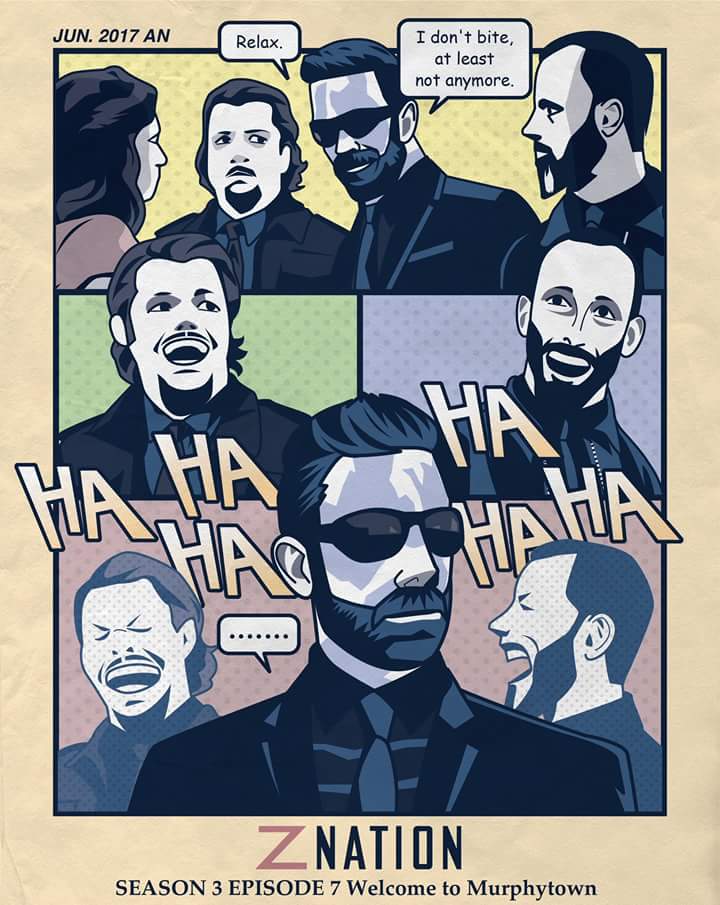 JeremyLindholm's tweet photo. Fan art from @ANANDANSAN
#ZNation
#PoorBastard
#WelcomeToMurphytown
#WeAreMAM
#FlannelBackground
#Syfy https://t.co/SrqTaHN8Do