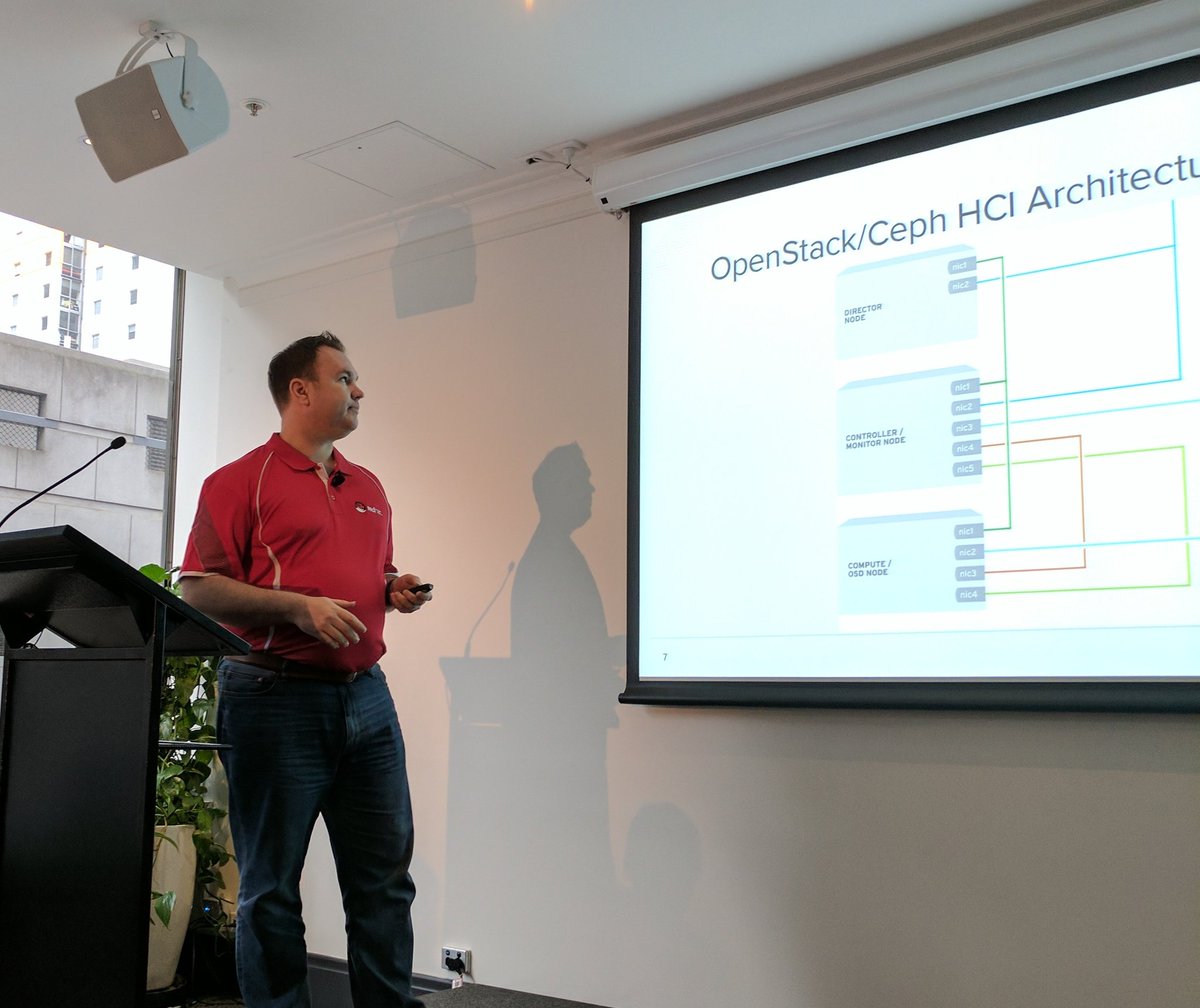AdrianAtRedHat's tweet image. Open HCI with @andrewhatfield at #OpenStackAU