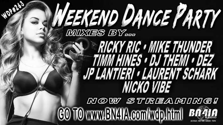 RickyRicMix's tweet photo. Now Streaming #WDP263 #DJSets❗
@RickyRicMix
@DJTimmHines
@lsselection
@JPLantieri
@Nicko_Vibe
@MikePennino
@DJDez24
https://t.co/DNzqoOXoWx https://t.co/qMRsHVnLrJ