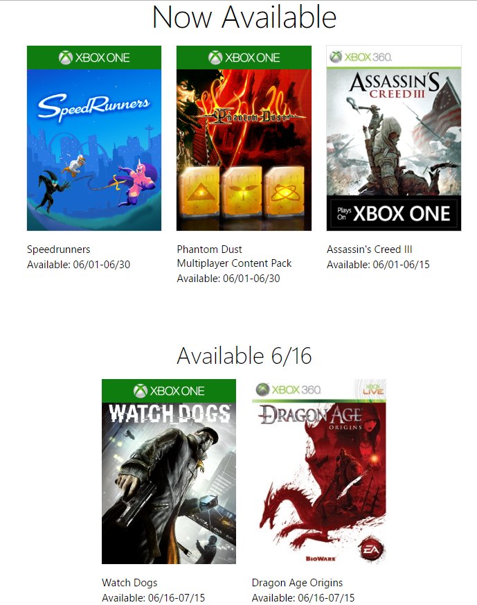 Bargain_Ireland's tweet photo. Free Xbox games to download with Xbox live gold membership for June: https://t.co/CBNKkUz6BG https://t.co/ga0erbUb0C