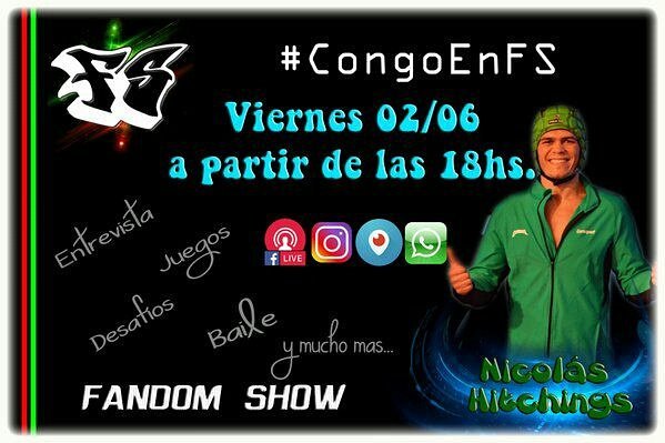 FandomSh0w's tweet photo. La viene rompiendo con los bailes y es pedido por los verdes, por eso, este viernes, a partir de las 18 hs, nos visita @ElCongoHit ... https://t.co/CZ9ABU7U1z
