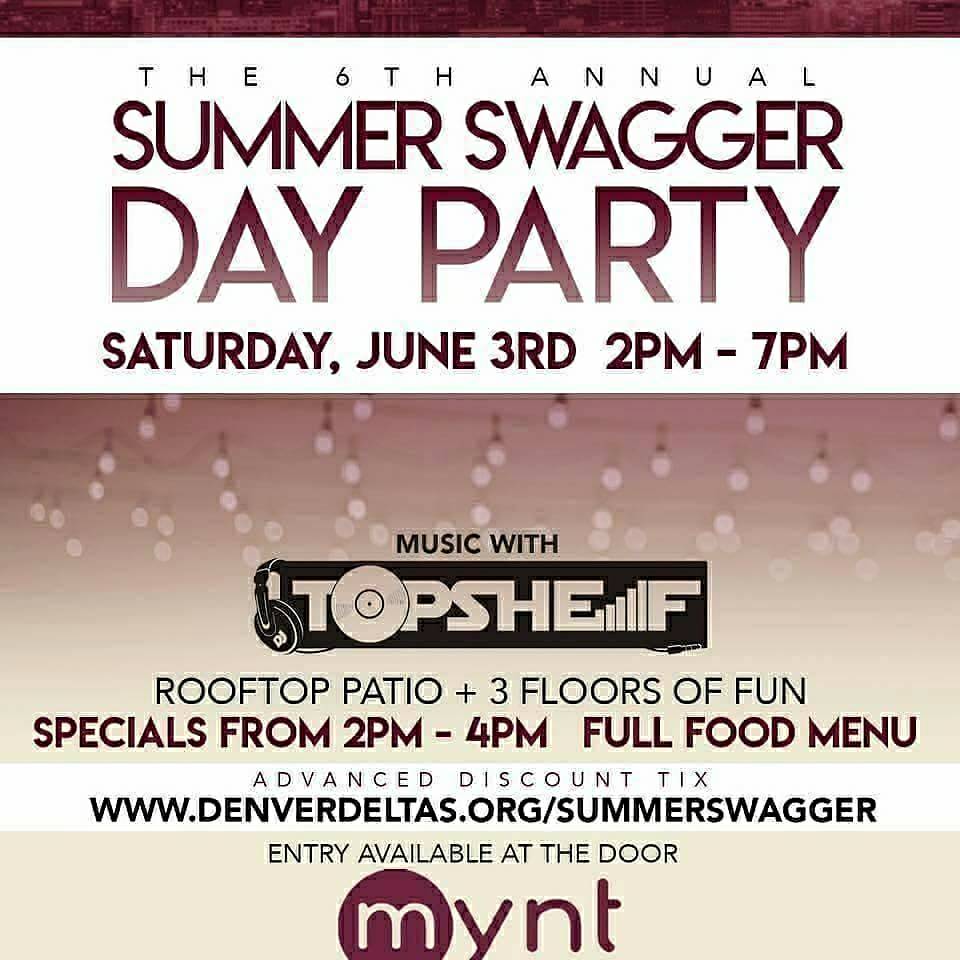 DenverDeltas's tweet photo. It will be hot on Saturday, so come chill with us! #summerswagger https://t.co/kOuCeulCBa