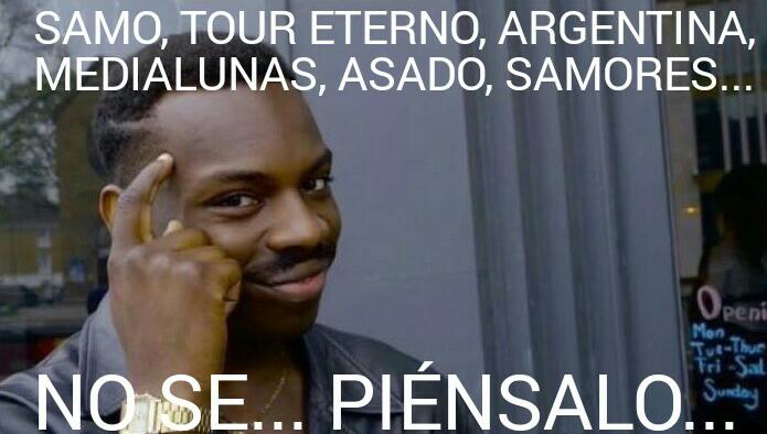 Cyn_LPAT's tweet photo. ya paso mucho tiempo que no nos visitas @SAMOALLSTAR queremos #TourEternoArgentina así te mimamos https://t.co/5KheDpj0gX