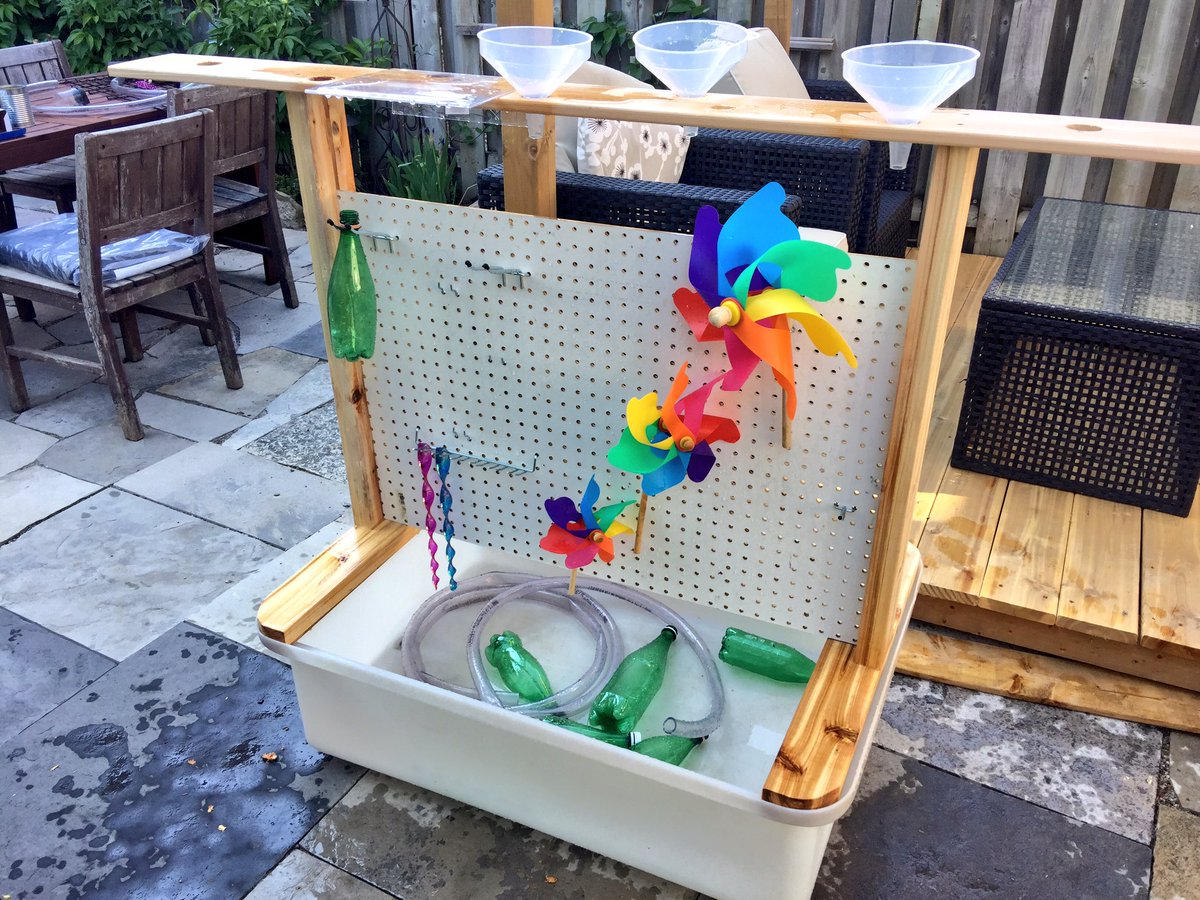 Our collaborative Water Scape engages the senses and sparks problem-solving as we explore and design <a href="/joeatschool/">Joe Fernandes</a> #PeelEYC