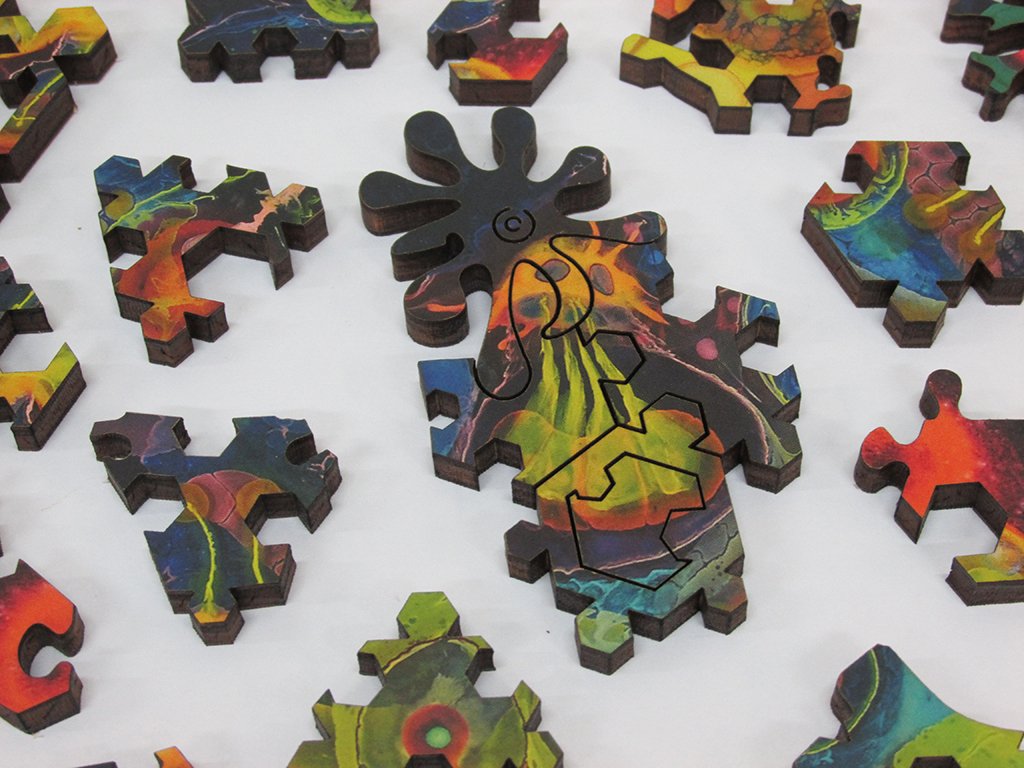 ArtifactPuzzles's tweet photo. Want to know what pairs perfectly with your morning #Covfefe? Our newest puzzle "Stem Cell" by Bruce Riley! Now at: https://t.co/rQGPYbzrrO https://t.co/8s6Ae1dRAV