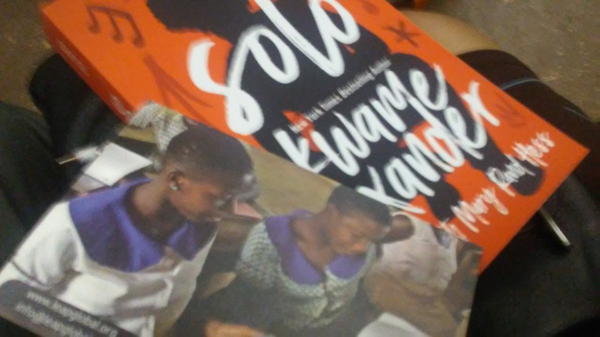 OneCrazyRita's tweet photo. On F Train with #swag ! #SOLO arc and postcard for Ghana Library push #leapglobal #kwamealexandersolo https://t.co/e3UmVA3DM8