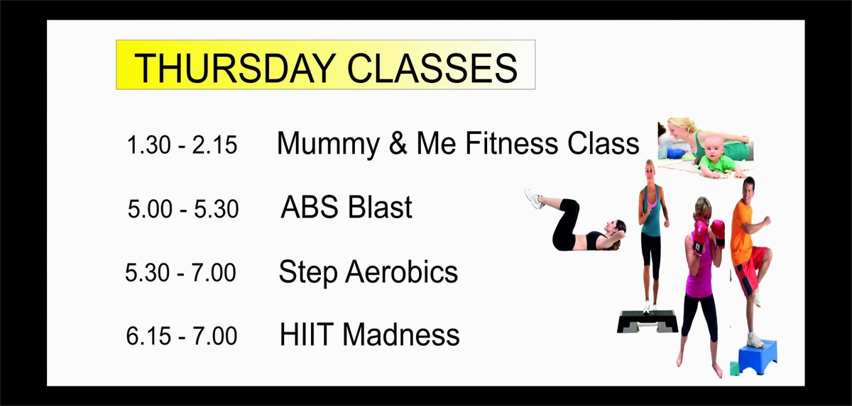 CMCSportsSocial's tweet image. Classes today
#ABSBlast #StepAerobics #HIITMadenss