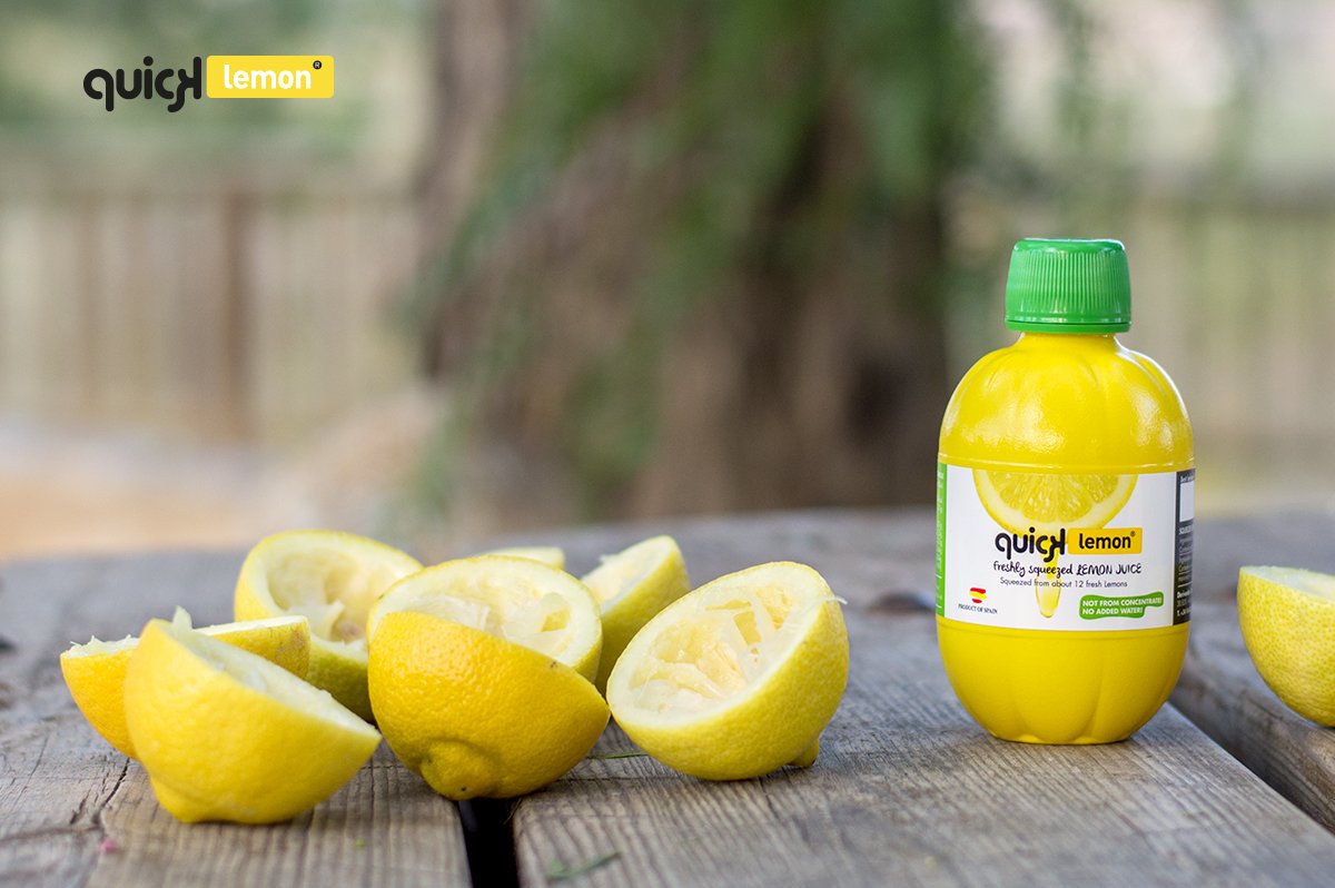 Quick_Lemon's tweet photo. Stop throwing away lemons you donยดt use! #QuickLemon is 100% #squeezedlemon! Cut down on waste! #lemon #spain #UK https://t.co/5msuiy5UBw