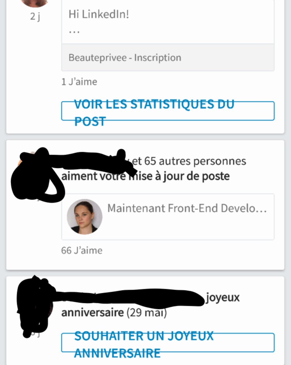 yedrup's tweet image. Hi @LinkedIn!Just want to report a bug (not my artistic black lines) on the android app on samsung s7. looks like the #ILoveCss Tshirt :)