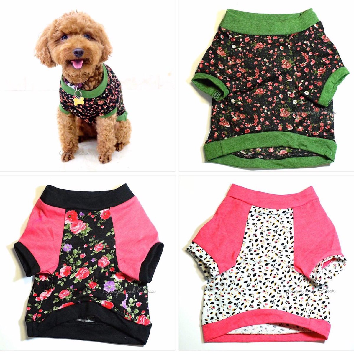 gingerandbear's tweet photo. In a mood for romantic florals.
Dog tees. Light weight breath cotton blend. With harness opening. In store and coming to Pets Picnic. https://t.co/rKKOtTErk6