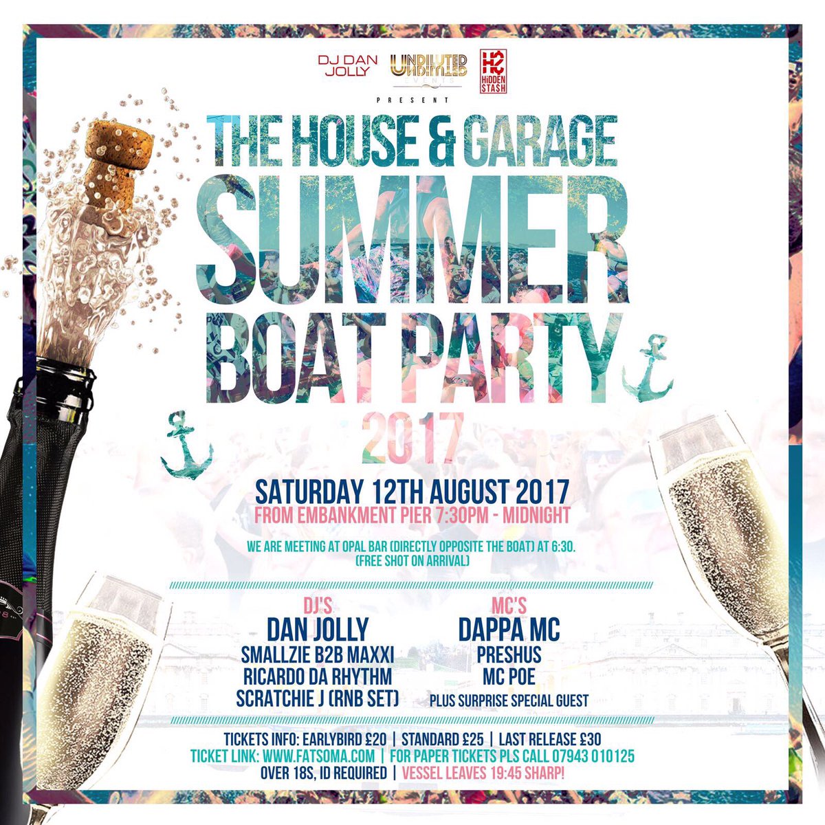 GarageEvents's tweet photo. Summer Boat Party 

Ft @DJDanJolly @TheDappaMc @dj_smallzie @preshuspre +more https://t.co/iIEOD4TXYu