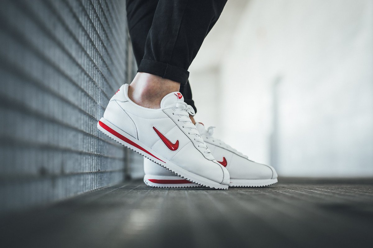 The Sole Supplier on Twitter: "Nike Cortez Basic Jewel QS at Patrol White Red https://t.co/5U6f5AMsr8 White Black &gt; https://t.co/x3kETWi8kw https://t.co/GYwfeqSaQS" Twitter