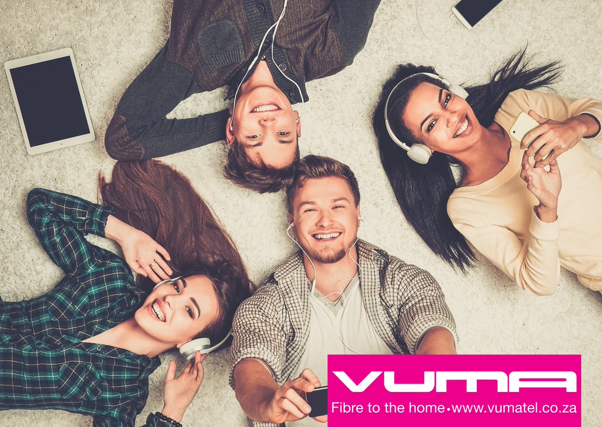 The movers! The shakers! The innovators! Join the revolution &amp; get VUMA Fibre to your home today! vumatel.co.za/coverage