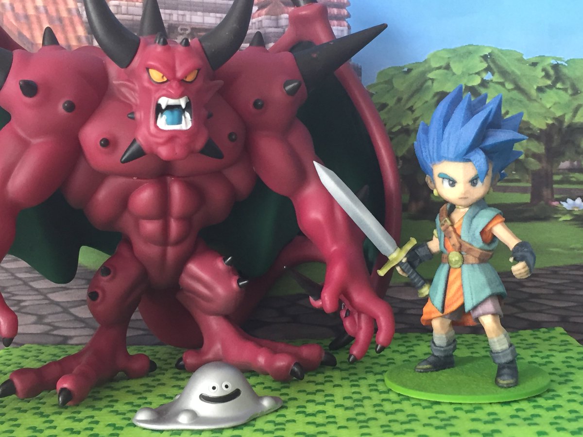 でぃーきゅー Sur Twitter 星ドラ３ｄフィギュア8体目 髪型バッチリのドラクエ6の主人公 少し不満なのは髪型の色と同じ眉の色がなかったこと これにて天空シリーズ完