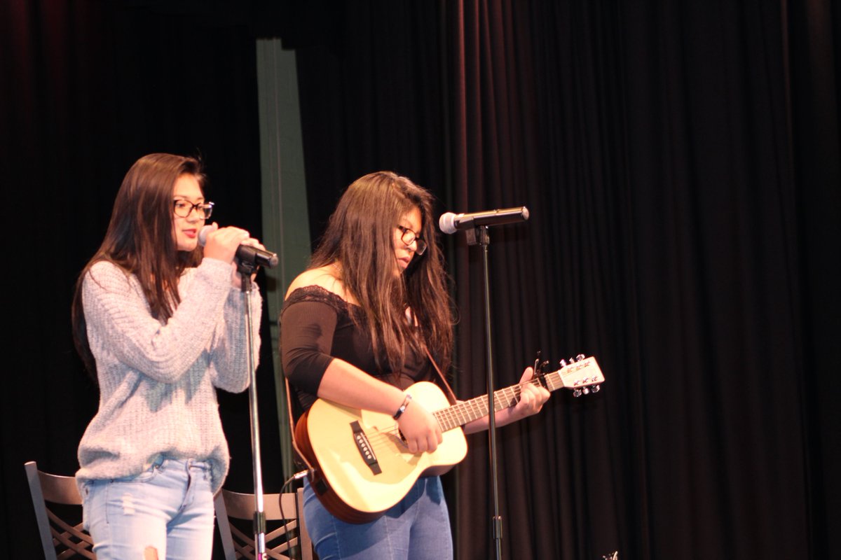 ColoniaHigh's tweet photo. Christine and Keiko's performance pictures @TheEllenShow @agt @NBCTheVoice @ZegaRobert @WdbgSchools #coloniapride https://t.co/dvWlpYKqPR