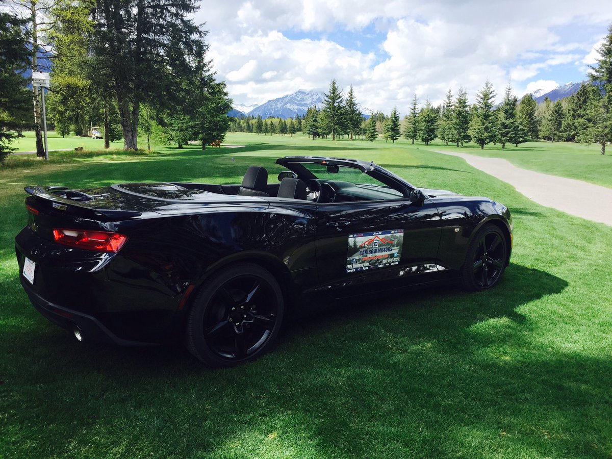 Drive  the #Bowvalley in style with this #Camaro #Convertible for under $40,000.00 
#Suntan  #blackonblack 
youtu.be/tCr7Rvw8ihM