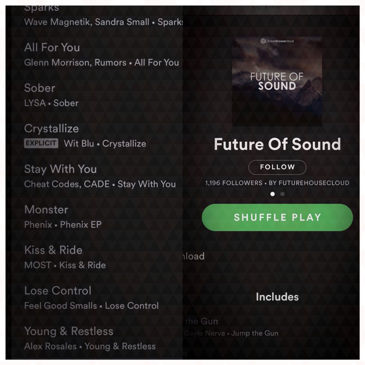 Thank you so much @futurehousecloud for sharing "Monster" on your "Future of Sound" playlist!! #ClickTheLink⚡️🤘🏻🔜 open.spotify.com/user/futurehou…