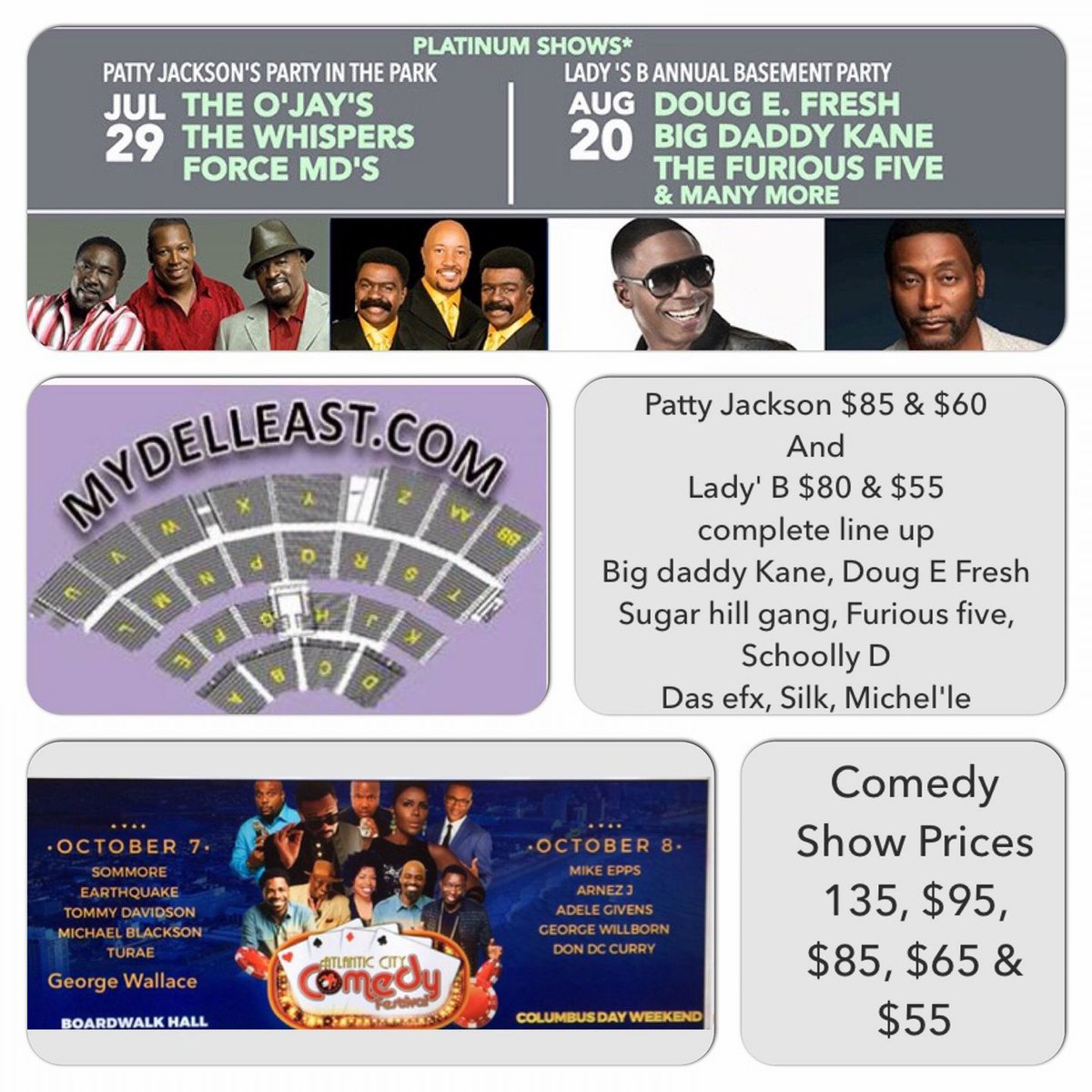 Opproductions12's tweet photo. Get your tickets call me at 302 218 0554 https://t.co/RcTA3oYXRd