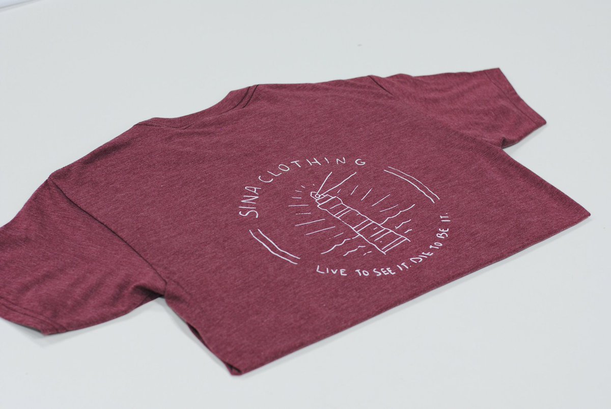 sinaclothing's tweet photo. Our 2nd design of the summer '17 line. The Lighthouse Tee!
Available for purchase 6/8 @ 12pm PT https://t.co/8ABIkakQtj
