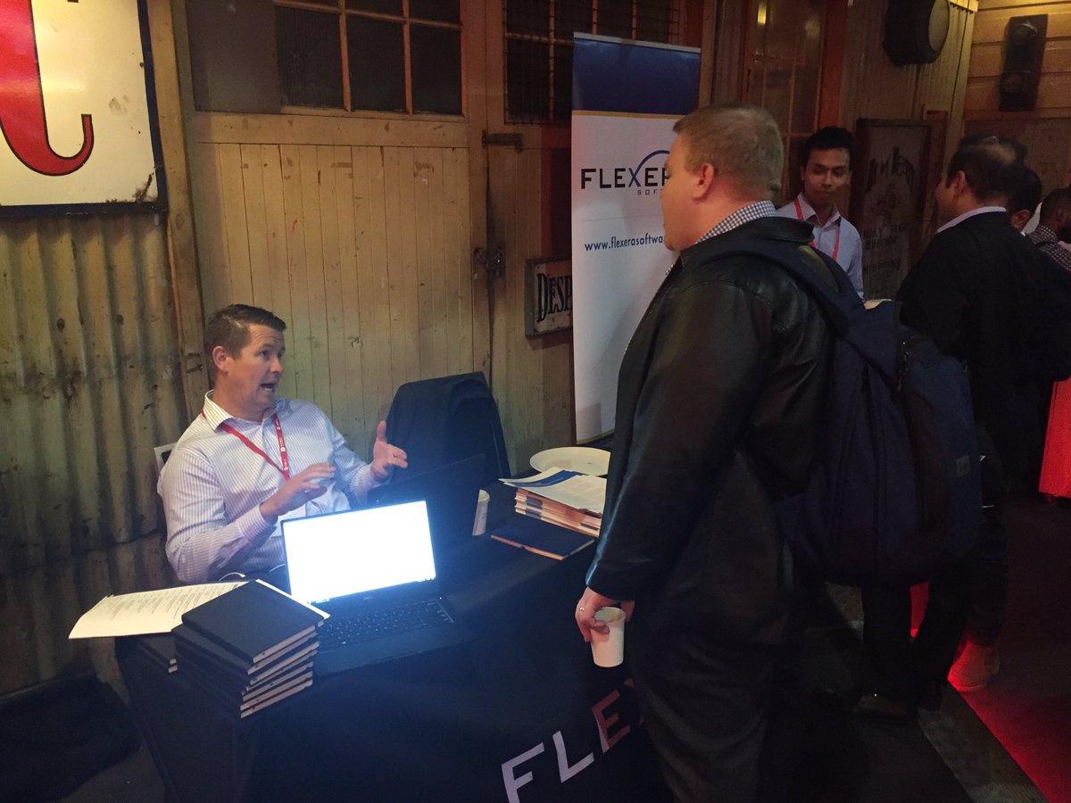 FlexeraAU's tweet photo. @SLO_Aus and @glennmahney talking #OpenSource #Compliance #CodeZombies and #Vulnerabilities at #OpenStackAU https://t.co/8cr7Jz441M