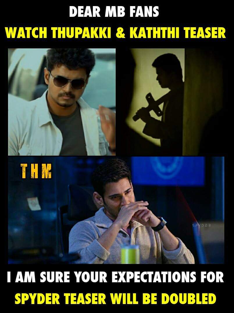 MATSrodo's tweet photo. #Spyder #SpyderTeaser #SpyderTeaserOnJune1st #MakeWayForSPYDerTeaser https://t.co/rbhyg94fis