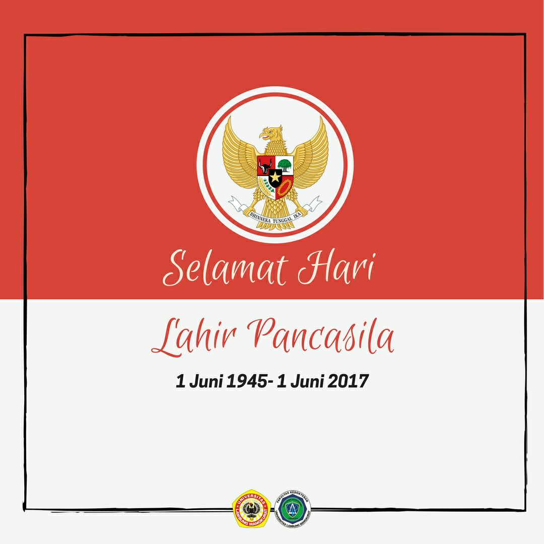 Selamat Memperingati Hari Lahirnya Pancasila 2017!