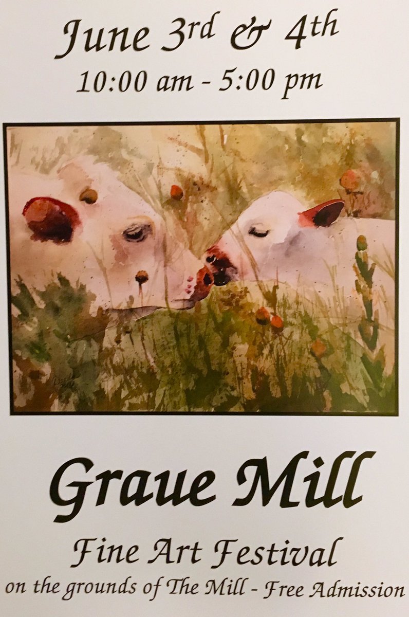 GraueMillMuseum's tweet photo. Fine artisans display &amp; sell paintings, textiles, jewelry &amp; more. On Mill grounds &amp; inside Graue House which is rarely open to the public. https://t.co/r98fKn4u9X