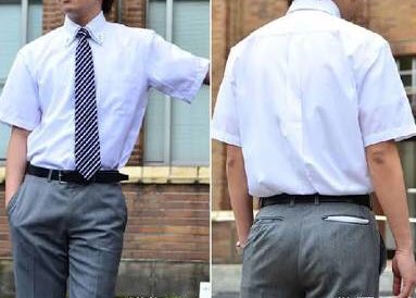 じゅどさん 半袖ワイシャツは個人的にはなしだけど 結局着る人と着こなし方だよね ウエスト部分がゆったりしてると長袖でも半袖でも ダサい T Co Uaa2gc0pii Twitter