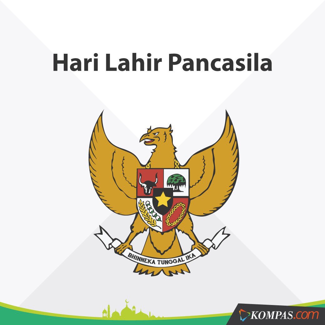 "Takdir Tuhan untuk kita adalah keberagaman"-Joko Widodo
Selamat hari lahir Pancasila. Yuk tunjukan kalau #SayaIndonesiaSayaPancasila