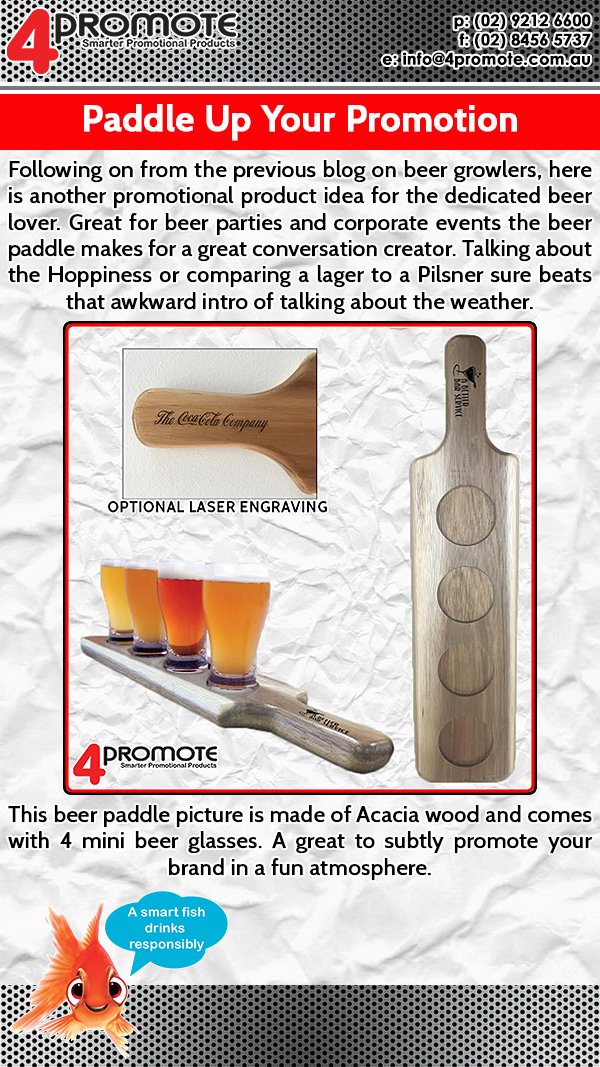 4promote's tweet photo. Paddle Up Your Promotion https://t.co/bn7qXp8pfC #Advertising, #Branding, #Customisation, #Marketing, #4Promote, #BeerAccessories, #Beer https://t.co/07RjcE82Ys