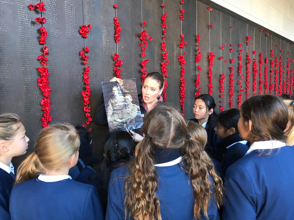 Tara4Fern's tweet photo. Solemn reflection at the Australian War Memorial #Campberra17 https://t.co/nBpdEb2t2V
