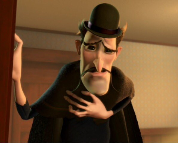 singingpants13's tweet photo. I've come to realize the bowler hat guy (Goob) is me https://t.co/Q2o84zQ81W