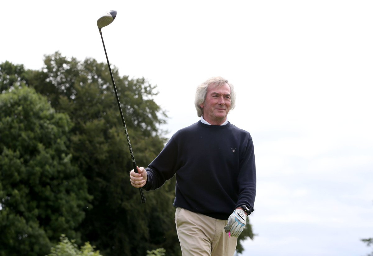 Very happy to tee it up today @GalgormCastle for #NIOpen Ambassadors Day along with some serious sporting leg ends! (Aug 10-13)