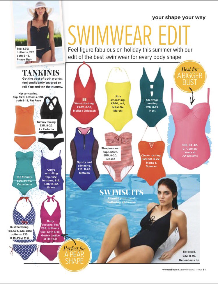 In the press <a href="/CiCi_PR/">CiCi_PR</a> client <a href="/GottexSwim/">Gottex Swimwear</a> represented by <a href="/AlbaAssociates/">Alba Associates</a> feature within the July issue of <a href="/womanandhome/">woman&home</a> thanks <a href="/FashionWH/">woman&home Fashion</a> 🙌🏼