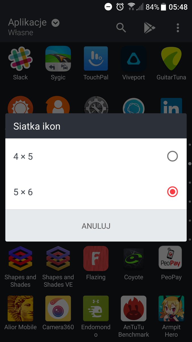 sardroid's tweet photo. After updating #HTCSenseHome on the #HTCUUltra appeared a grid of icons 5x6 @htc @HTCPolska @HTCelevate https://t.co/dihw1yAqom