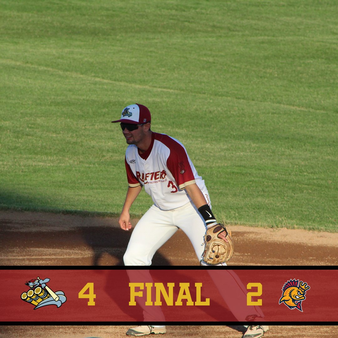 RapidsRafters's tweet photo. FINAL | Rafters walk-off in extras against Kingfish on Mallek blast. #RollRatz https://t.co/ybLFFZ9khy https://t.co/Vhq89Zp0xN