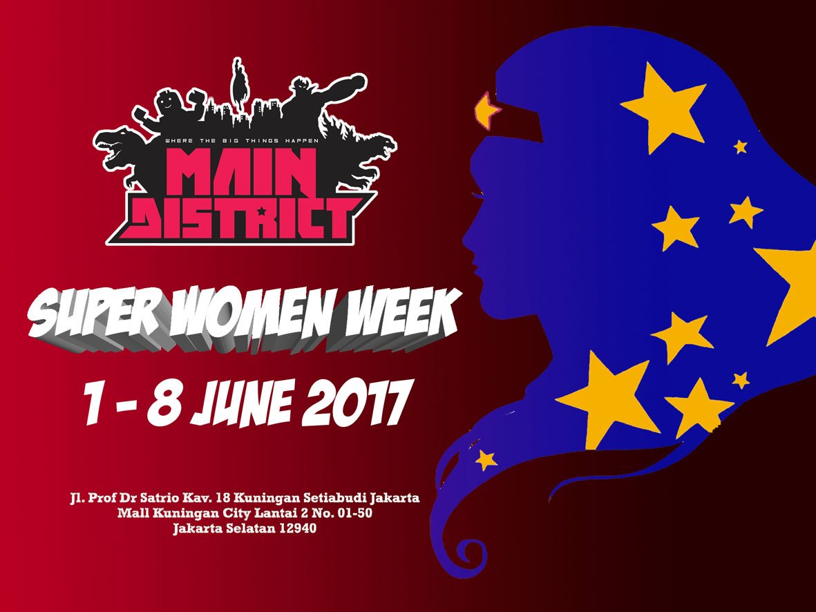 maindistrict_id's tweet photo. R U Ready for this? Is she with you? :)
Get it now, Super Women Week only at MAIN District! https://t.co/OavMimJ999
